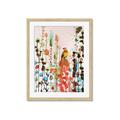 Picture of Eclectic Floral Canvas II _GroupedProduct_Rectangle_Portrait_Framed_Matted_