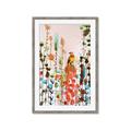 Picture of Eclectic Floral Canvas II _GroupedProduct_Rectangle_Portrait_Framed_Matted_