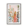 Picture of Eclectic Floral Canvas II _GroupedProduct_Rectangle_Portrait_Framed_Matted_