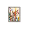Picture of Eclectic Floral Canvas III _GroupedProduct_Rectangle_Portrait_Framed_Matted_