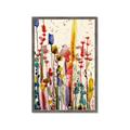 Picture of Eclectic Floral Canvas III _GroupedProduct_Rectangle_Portrait_Framed_Matted_