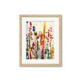 Picture of Eclectic Floral Canvas III _GroupedProduct_Rectangle_Portrait_Framed_Matted_