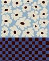 Picture of Blue Patterned Floral Perfection  _GroupedProduct_Rectangle_Portrait_Unframed_Print_Only_