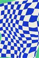 Picture of Blue Checkered Symphony _GroupedProduct_Rectangle_Portrait_Unframed_Print_Only_
