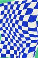 Picture of Blue Checkered Symphony _GroupedProduct_Rectangle_Portrait_Unframed_Print_Only_
