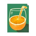 Picture of Orange Juice Poition _GroupedProduct_Rectangle_Portrait_Unframed_Print_Only_