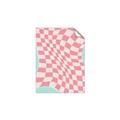 Picture of Pink Checkered Symphony _GroupedProduct_Rectangle_Portrait_Unframed_Print_Only_