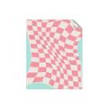 Picture of Pink Checkered Symphony _GroupedProduct_Rectangle_Portrait_Unframed_Print_Only_