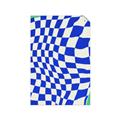 Picture of Blue Checkered Symphony _GroupedProduct_Rectangle_Portrait_Unframed_Print_Only_
