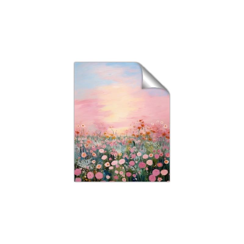 Picture of Ethereal Pink Sunrise _GroupedProduct_Rectangle_Portrait_Unframed_Print_Only_