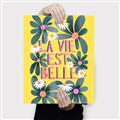 Picture of La Vie Est Belle Foliage _GroupedProduct_Rectangle_Portrait_Canvas_