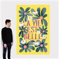 Picture of La Vie Est Belle Foliage _GroupedProduct_Rectangle_Portrait_Canvas_
