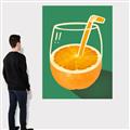 Picture of Orange Juice Poition _GroupedProduct_Rectangle_Portrait_Canvas_
