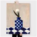 Picture of Kaleidoscopic Vase _GroupedProduct_Rectangle_Portrait_Canvas_