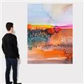 Picture of Abstract  Glow III _GroupedProduct_Rectangle_Portrait_Canvas_