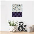 Picture of Blue Patterned Floral Perfection  _GroupedProduct_Rectangle_Portrait_Canvas_