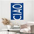 Picture of Ciao in Blue _GroupedProduct_Rectangle_Portrait_Canvas_