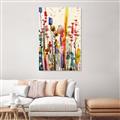 Picture of Eclectic Floral Canvas III _GroupedProduct_Rectangle_Portrait_Canvas_