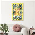 Picture of La Vie Est Belle Foliage _GroupedProduct_Rectangle_Portrait_Canvas_Framed_