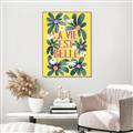 Picture of La Vie Est Belle Foliage _GroupedProduct_Rectangle_Portrait_Canvas_Framed_