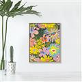 Picture of Enchanted Floral Blossoms _GroupedProduct_Rectangle_Portrait_Canvas_Framed_
