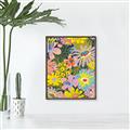 Picture of Enchanted Floral Blossoms _GroupedProduct_Rectangle_Portrait_Canvas_Framed_