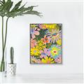 Picture of Enchanted Floral Blossoms _GroupedProduct_Rectangle_Portrait_Canvas_Framed_