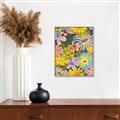 Picture of Enchanted Floral Blossoms _GroupedProduct_Rectangle_Portrait_Canvas_Framed_