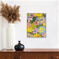 Picture of Enchanted Floral Blossoms _GroupedProduct_Rectangle_Portrait_Canvas_Framed_