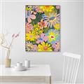 Picture of Enchanted Floral Blossoms _GroupedProduct_Rectangle_Portrait_Canvas_Framed_