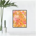 Picture of Floral Rainbow Reverie _GroupedProduct_Rectangle_Portrait_Canvas_Framed_