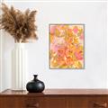Picture of Floral Rainbow Reverie _GroupedProduct_Rectangle_Portrait_Canvas_Framed_