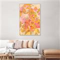 Picture of Floral Rainbow Reverie _GroupedProduct_Rectangle_Portrait_Canvas_Framed_