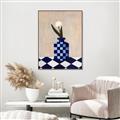 Picture of Kaleidoscopic Vase _GroupedProduct_Rectangle_Portrait_Canvas_Framed_