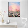 Picture of Ethereal Pink Sunrise _GroupedProduct_Rectangle_Portrait_Canvas_Framed_
