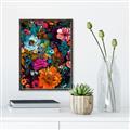Picture of Chromatic Meadow of Flowers _GroupedProduct_Rectangle_Portrait_Canvas_Framed_