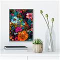 Picture of Chromatic Meadow of Flowers _GroupedProduct_Rectangle_Portrait_Canvas_Framed_