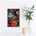Picture of Chromatic Meadow of Flowers _GroupedProduct_Rectangle_Portrait_Canvas_Framed_
