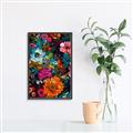 Picture of Chromatic Meadow of Flowers _GroupedProduct_Rectangle_Portrait_Canvas_Framed_