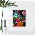Picture of Chromatic Meadow of Flowers _GroupedProduct_Rectangle_Portrait_Canvas_Framed_