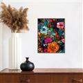 Picture of Chromatic Meadow of Flowers _GroupedProduct_Rectangle_Portrait_Canvas_Framed_