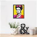Picture of Botanical Bliss of Frida _GroupedProduct_Rectangle_Portrait_Canvas_Framed_
