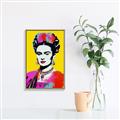 Picture of Botanical Bliss of Frida _GroupedProduct_Rectangle_Portrait_Canvas_Framed_