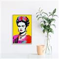 Picture of Botanical Bliss of Frida _GroupedProduct_Rectangle_Portrait_Canvas_Framed_