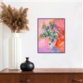 Picture of Petals in Pink Bloom  _GroupedProduct_Rectangle_Portrait_Canvas_Framed_