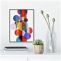 Picture of Geometric Graffiti _GroupedProduct_Rectangle_Portrait_Canvas_Framed_