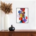 Picture of Geometric Graffiti _GroupedProduct_Rectangle_Portrait_Canvas_Framed_
