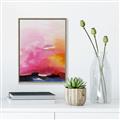 Picture of Abstract  Glow I _GroupedProduct_Rectangle_Portrait_Canvas_Framed_