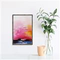 Picture of Abstract  Glow I _GroupedProduct_Rectangle_Portrait_Canvas_Framed_