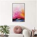 Picture of Abstract  Glow I _GroupedProduct_Rectangle_Portrait_Canvas_Framed_